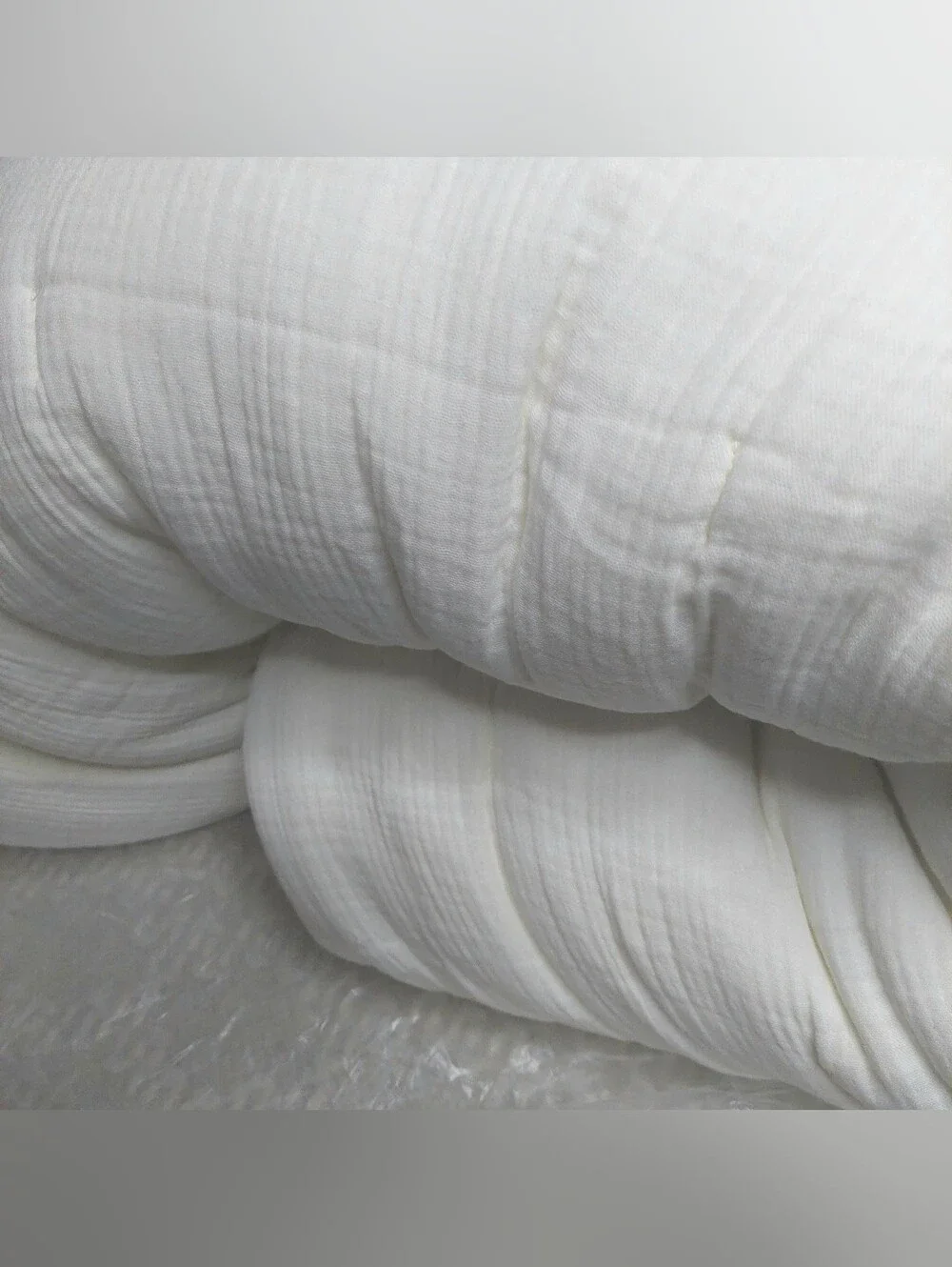 Quince Organic Airy Gauze Ivory Dream Quilt! King/ Cal King (612)